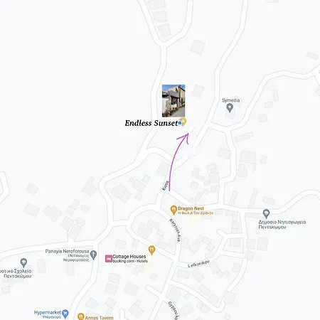 Hébergement de vacances Endless Sunset Pentakomo